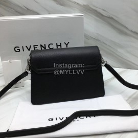 Givenchy Double Flip Medium Chain Bag Pure Black