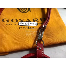 Goyard Alpin Cowhide Mini Drawstring Backpack For Women Red