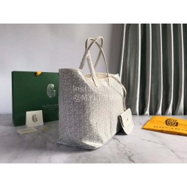 Goyard Fashion Large Shopping Bag Handbag For Women 020144 White