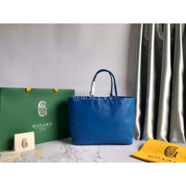 Goyard Fashion Medium Leather Shopping Bag Handbag For Women Blue