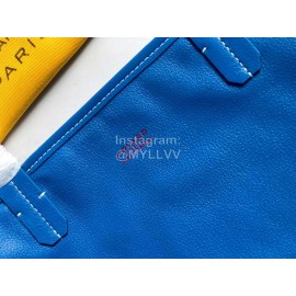 Goyard Fashion Medium Leather Shopping Bag Handbag For Women Blue