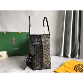 Goyard Fashion Medium Leather Shopping Bag Handbag For Women Black