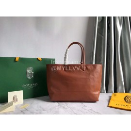 Goyard Fashion Medium Leather Shopping Bag Handbag For Women Brown