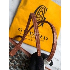 Goyard Fashion Medium Leather Shopping Bag Handbag For Women Brown