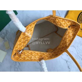 Goyard Fashion Leather Shopping Bag Tote Bag For Women 020191 Yellow