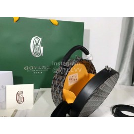 Goyard Alto Calfskin Round Box Bag Crossbody Bag For Women