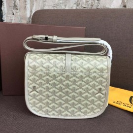 Goyard Fashion Leather Crossbody Messenger Bag For Women Beige