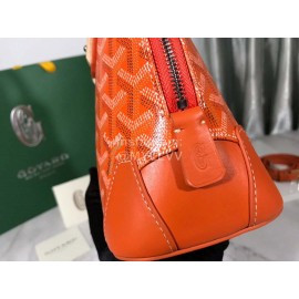 Goyard Vendme Leather Crossbody Bag Handbag For Women Orange