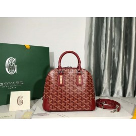 Goyard Vendme Leather Crossbody Bag Handbag For Women Red
