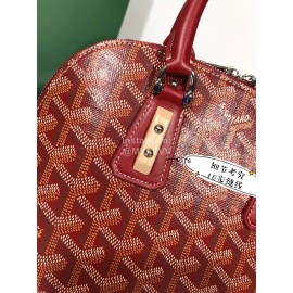Goyard Vendme Leather Crossbody Bag Handbag For Women Red