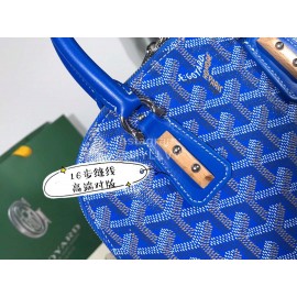 Goyard Vendme Leather Crossbody Bag Handbag For Women Blue