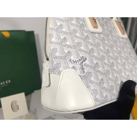 Goyard Vendme Leather Crossbody Bag Handbag For Women White