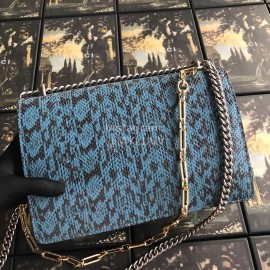 Gucci Blue Snake Print Crossbody Bag 481606