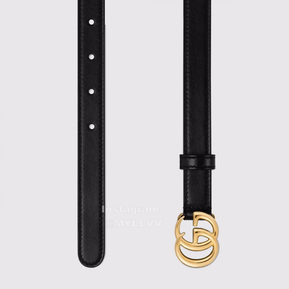 Gucci Fashion Leather Belts For Women Black