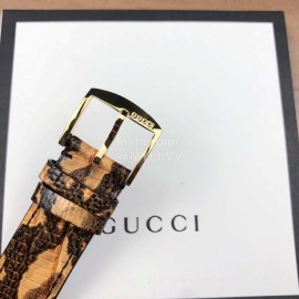 Gucci Arcuate Square Case Watch For Men And Women Yellow