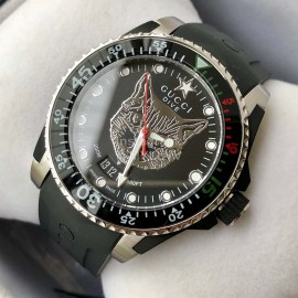 Gucci Fashion 40mm Dial Divers Watch Black