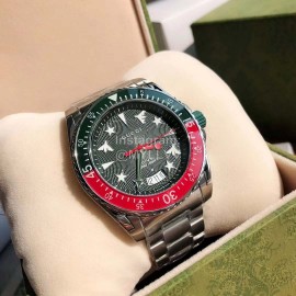 Gucci New 316 Fine Steel Case Strap Watch