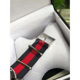 Gucci Fashion Nylon Strap 44mm Dial Watch