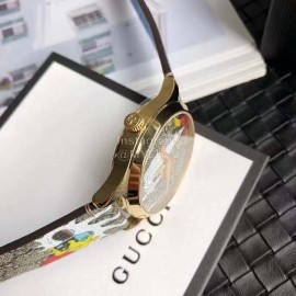 Gucci G-Timeless Series Fashion Donald Duck Print Watch