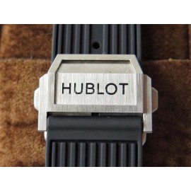 Hublot Hb Factory Rubber Strap Transparent Mechanical Watch Black
