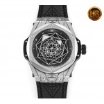 Hublot Big Bang Series Fashion Black Strap Mechanical Watch