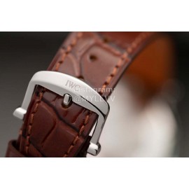 Iwc Swarovski New Leather Strap Watch For Women
