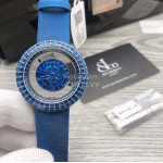 Jacob Co New Diamonds Quartz Watch For Women Blue