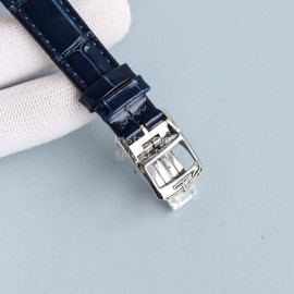Jaeger Lecoultre Leather Strap 34mm Dial Watch