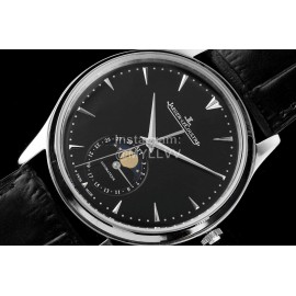 Jaeger Lecoultre Sapphire Crystal Glass 39mm Dial Watch Black
