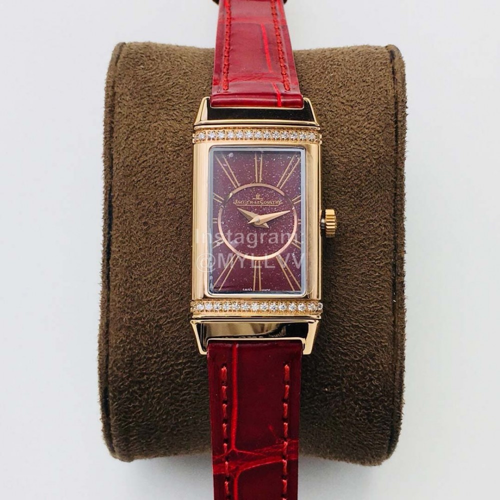 Jaeger Lecoultre An Factory Reverso One Duetto Watch Red