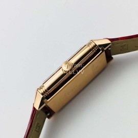 Jaeger Lecoultre An Factory Reverso One Duetto Watch Red