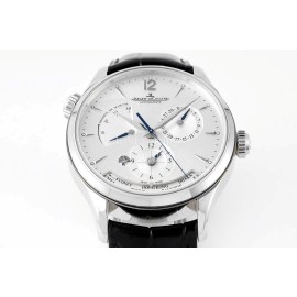 Jaeger Lecoultre 39mm Dial Leather Strap Watch