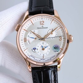 Jaeger Lecoultre 45mm Dial Leather Strap Watch