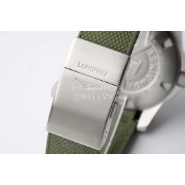 Longines 316l Refined Steel Case Watch Green