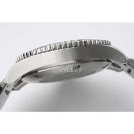 Longines 316l Refined Steel Case Steel Strap Watch Black