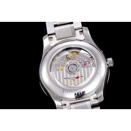 Longines Lunar Phase Watch Steel Strap Watch Navy
