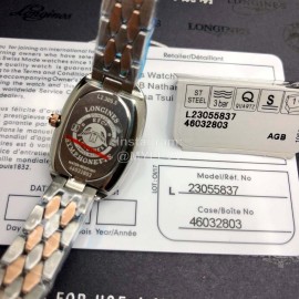 Longines Fashion Oval Case Steel Strap Watch