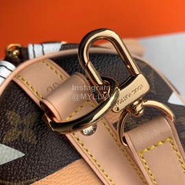 Louis Vuitton Classic Camouflage Speedy Handbag Yellow M45202
