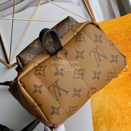 Louis Vuitton Monogram Fashionable And Charming Colored Flower Backpack M42411