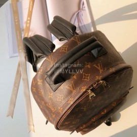 Louis Vuitton Soft Monogram Canvas Leather Double Backpack Medium M41561
