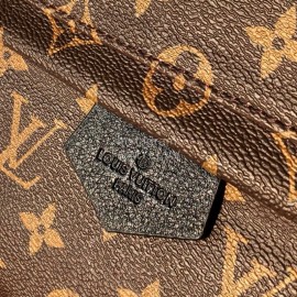 Louis Vuitton Personalized Fashion Carved Zipper Pull Double Backpack Medium M41561