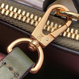 Louis Vuitton Citysteamer Carved Lock Bag Pink Green Large M42188