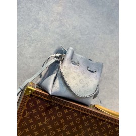 Lv Soft Leather Bella Drawstring Bucket Bag