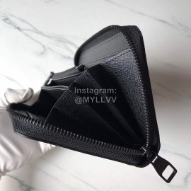 Louis Vuitton 2020 Flower Series Zipper Around Long Wallets Black M60017