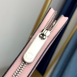 Louis Vuitton 2020 Zippy Tie-Dye Style Zipper Around Long Wallets Pink M69110