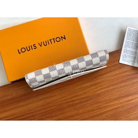 Louis Vuitton Canvas Grain Leather Envelope Wallet M63208