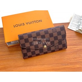 Louis Vuitton Canvas Grain Leather Envelope Wallet M60114
