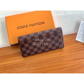Louis Vuitton Canvas Grain Leather Envelope Wallet M63209