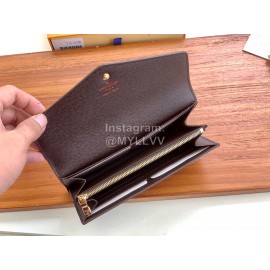 Louis Vuitton Canvas Grain Leather Envelope Wallet M63209