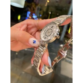 Louis Vuitton Tambour Slim Series New Steel Strap Watch 